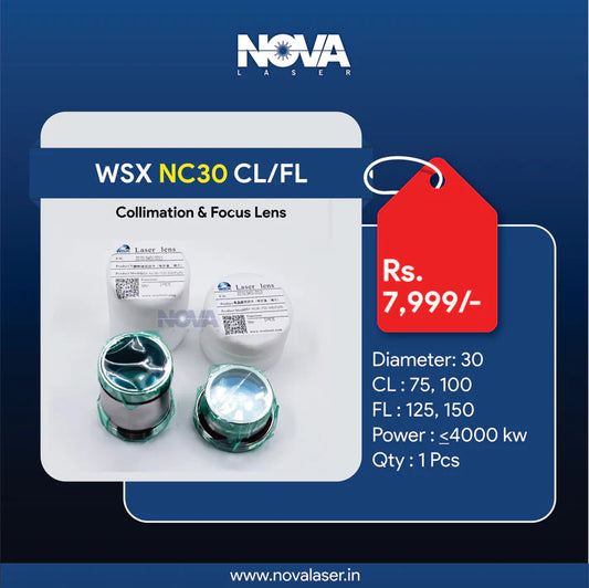 WSX NC30 - Focusing & Collimating Lens with Assembly