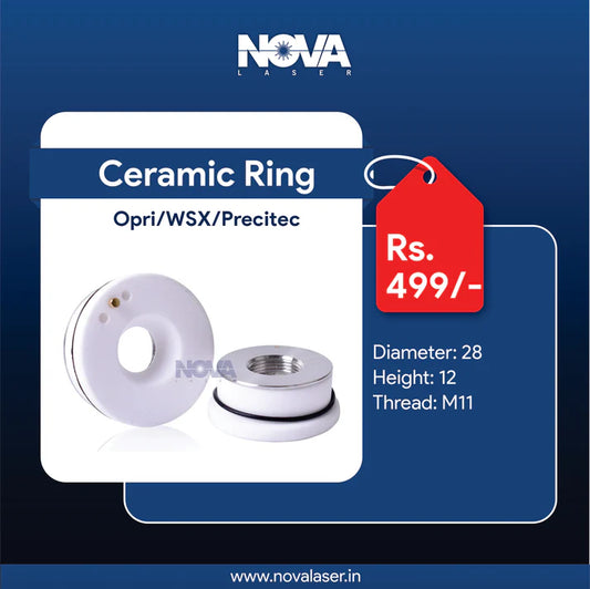Ceramic Ring for Opri/WSX/Precitec | Dia:28