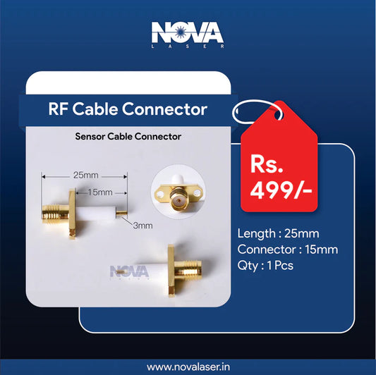 RF Cable or Sensor Cable Connector (Copper)